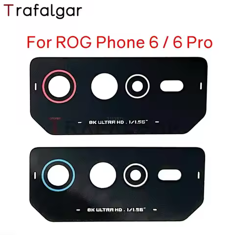 Back Camera Lens For Asus ROG Phone 6 Pro Phone6 AI2201 Rear Camera Glass Cover Replacement With Adh