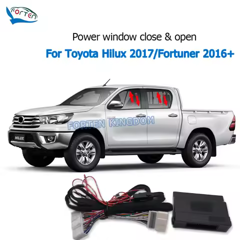 Forten Kingdom Car Auto Window Lift Close Closer Open Kit Module For Toyota Hilux 2017-2024 Fortuner