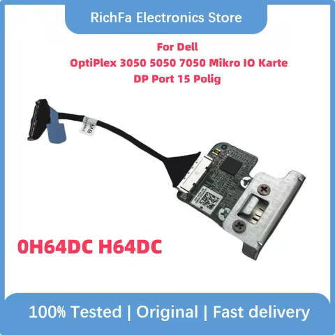 Original New For Dell OptiPlex 3040M 3050 5040 5050 7040 7050 Micro（MFF) DP Port DisplayPort Port I/
