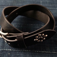 BARNS OUTFITTERS Leather Studs Belt  真皮皮帶 UES Momotaro  jeans take 5 orslow TCB