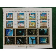 Ajman state Block 16 Mini Stamps History Of Space