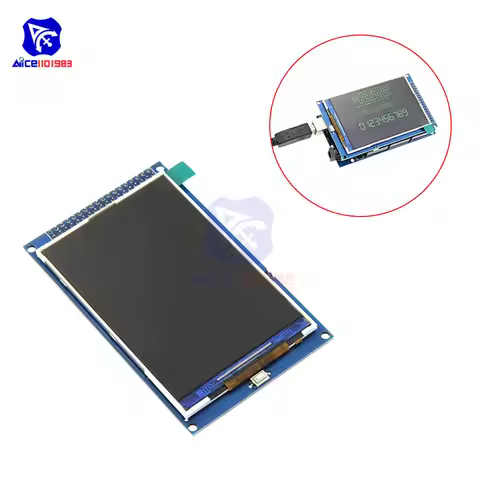 diymore 3.5 inch 480x320 IPS TFT LCD Display Module ILI9486/ILI9488 Driver 36Pins SPI Interface for 
