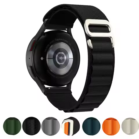 Galaxy Watch3 45mm watchband Replacement Nylon strap For Samsung Gear S3 22mm wristband For Samsung 