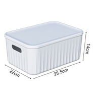 Organizer Box White - Large With Lid