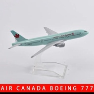 CODE C Diecast Miniature Air Canada Airplane, full iron body, dimensions 1:400 Toy