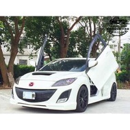 【FB搜尋桃園阿承】馬自達 超人氣MAZDA3  2009年 2.0 白色 二手車 中古車