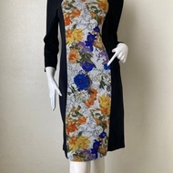 Vivienne Tam Power Net Switch 洋裝及膝長袖 I 字形彈性二手