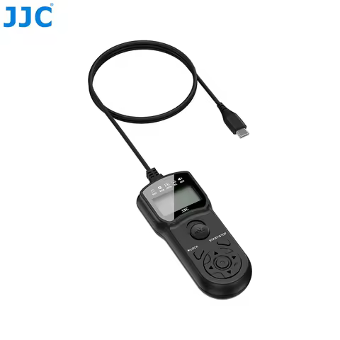 JJC Multi-Function Timer Remote Controller Shutter Release for Sony A7R VI A7C II A7 IV A6700 RX1R I