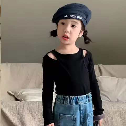 Knitted Two Piece Top 2025 Girl Spring Autumn Clothes Girls Clothing 6 7 Years 10 12 From 11 Old Kid