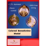 Colored Benedictine Medal