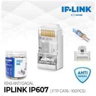 RJ45 Cat6 Cat5 UTP FTP Connector Anti-Failure Paint 5 6 Lan RJ 45 Connector RJ45 Connector Cat6 RJ45