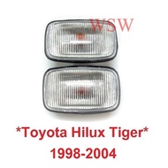 Cheek Light White Cover TOYOTA HILUX TIGER 1998-2004 2005 Side Turn Signal LN145 LN166