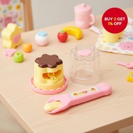 Children's Strawberry Jelly Pudding Set Home Play Feeding Toy for Girls  Set Puding Jeli Strawberi K