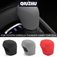 QIUZHU 1Pc Silicone Car Case Gear Head Shift Collars Shift Knob Grips Cover Shift Lever Decoration C