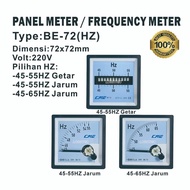 PANEL METER FREQUENCY METER HZ NEEDLE & VIBRATION 45HZ-65HZ BE-72