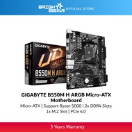 GIGABYTE B550M H ARGB Micro-ATX Motherboard