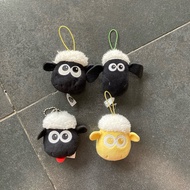 GANTUNGAN Shaun the Sheep Keychain | Plushie head doll sheep keychain