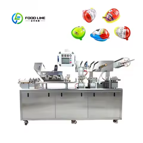 Candy Chocolate Kinder Joy Surprise Egg Packaging Blister Packing Machine food pouch packaging machi