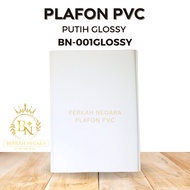 Plafon PVC Murah Minimalis Putih Glossy 20 cm