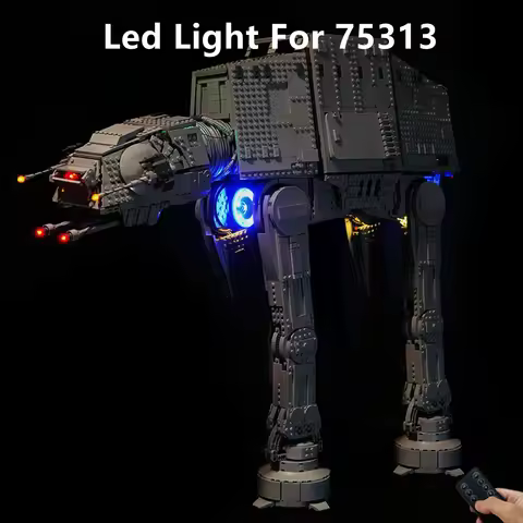 LED Light Set For 75313 AT-AT Combat walker compatible 70888 (Only LED Light, NOT Include The Model 