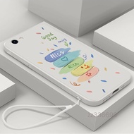 Casing VIVO X80 VIVO X80 Pro VIVO X70 Pro VIVO X60 Pro phone case DIY NICE straight edge liquid sili