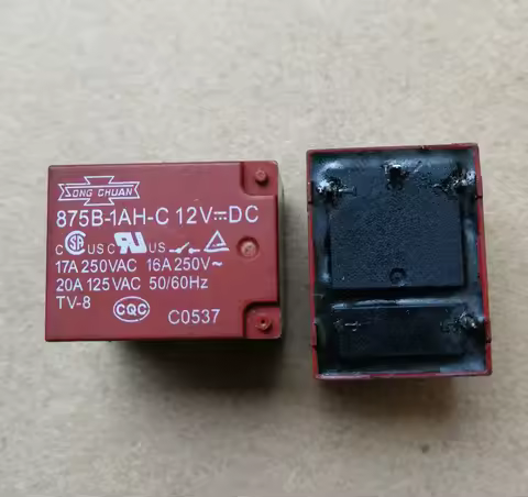10pcs 100%Original New Relay 875B-1AH-F-C-12V 875B-1AH-F-C-DC12V 875B-1AH-F-C-12VDC 875B-1AH-F-C M02