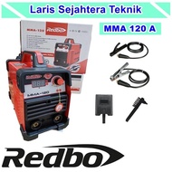 MESIN LAS INVERTER MMA 120 REDBO 900 WATT-Membangun7