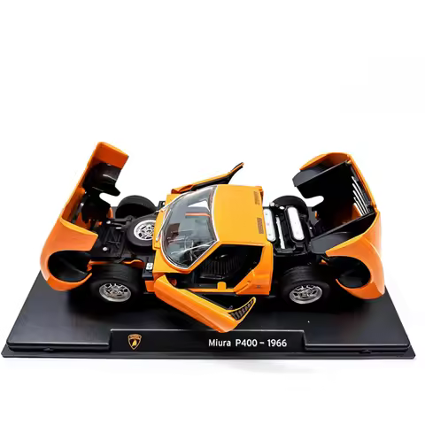 Bulk 1:24 Scale Miura P400 1966 Alloy Car Model Classics Adult Souvenir Gift Hobby & Toys