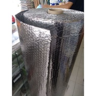 Insulasi Alumunium Foil Bubble Peredam Panas Atap Bubble Wrap Silver h