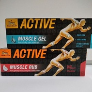 Tiger Balm Active Muscle Rub 60g / Tiger Balm Active Muscle Gel 60g