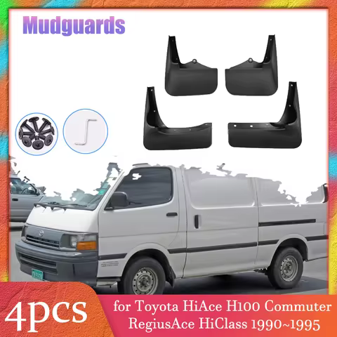 Mudflaps for Toyota HiAce H100 Commuter RegiusAce HiClass 1990~1995 Mud Flaps Splash Guards Cover Mu