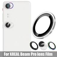 For XREAL Beam Pro Phone Lens Film Metal Hawk-eye Camera HD Toughened Glass Anti-reflection Sticker 