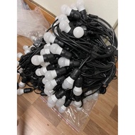 Waterproof outdoor light bulb strings for coffee shops, lemon tea shops, milk tea shops...- Coffee s