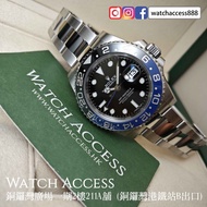 &lt;行貨&gt;&lt;齊吊牌&gt;&lt;停產&gt;&lt;2018年保用證&gt; 116710BLNR Batman Rolex GMT-Master II ( 116710 116710blro 116710 blnr 116710ln 126710 126710blro 12671blnr 126710ln) Rolex 勞力士