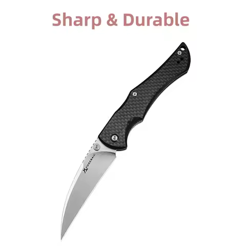 FORESAIL 14C28N Steel Sharp Folding Knife Outdoor Camping Hunting Cutting Survival Hiking Fishing Po