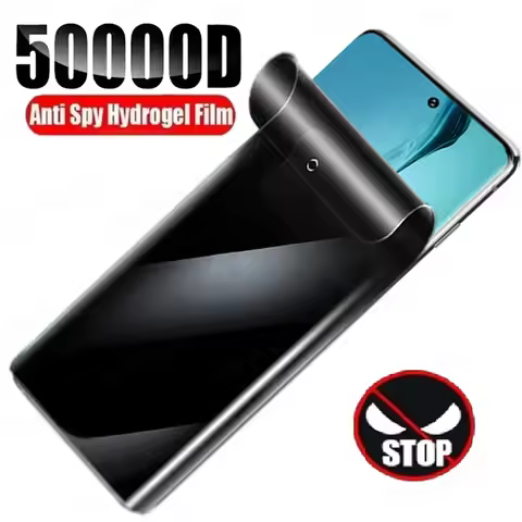 Privacy Hydrogel Film For Samsung A30S A40S A50S Wide 4 M10S M21s M21 2021 Quantum 3 A20 A30 A50 A9 