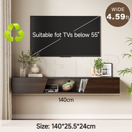 Modern Wall-mounted TV cabinet/kabinet TV rak tv/almari tv/Rak TV Gantung 120CM/140CM Hanging TV Cab