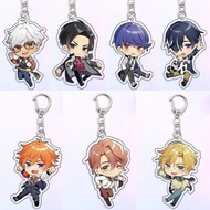 Cartoon Anime Obey Me Keychain Mrmon Leviathan Asmodeus a01 Backpack bag decoration accessory