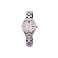 [Orient Watch] IO Natural &amp; Plain NATURAL &amp; PLAIN Watch LIGHTCHARGE Pink RN-WG0006P Ladies Silver