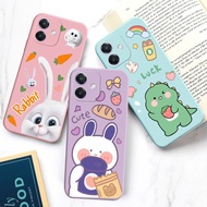 Softcase Square Edge UV - Casing Oppo A3X - Silicone Oppo A3X - Kesing Oppo A3X