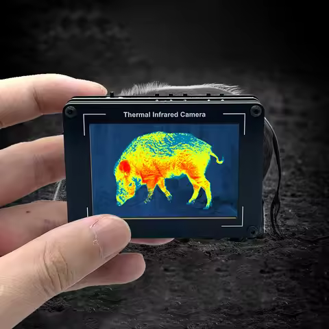 3.5 Inch Thermal Infrared Camera -40-450℃ Measurement 32x24 Pixel Infrared Thermal Imager Thermal Ca