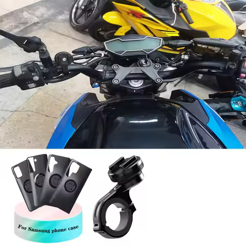 Motorcycle Handlebar Phone Holder Quick Lock Suitable For Samsung S20 S20+ S20ultra S21 S21+ S21ultr