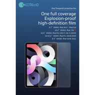 TEMPERED GLASS IPAD AIR M3 AIR 6 IPAD AIR 4/5 IPAD PRO 11 inch M1/M2 full cover coteci