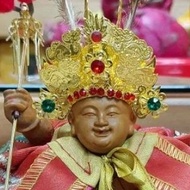 ️ Jinli Buddha Tools 7cm Prince Hat Little God Crown 7cm Mini Third 10cm 6 Gods Wear