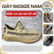 Men's oversized sports shoes large size Yz350 Ear.th Yellow Orange stretch boost compression Giaybig