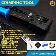 !! RJ45 Crimper, Crimping tool for Passthrough RJ45 Connector Network Cable Crimping Tool