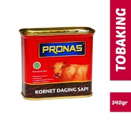 PRONAS Canned Corned Beef Box 340g / Corned Beef Pronas 340 grams / Large Corned Beef Pronas Corned 