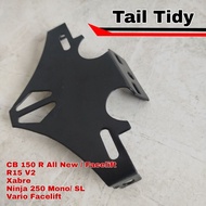 Tail Tidy Cbr150r All New Facelift R15 V2 Xabre Ninja 250 Mono SL Vario Facelift License Plate Brack