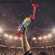 shandaizhi666ae Cheer Horns Bright Color Durable Plastic Cheer Noisemaker for Basketball Matches Bir