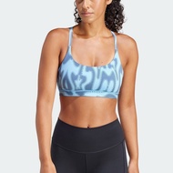 adidas Training & Gym & Training All Me Light-Support Printed Bra Women Blue IR9541